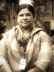 Portrait of Prof. Lina Debnath, Dean of H.G.M. Azam College of Education